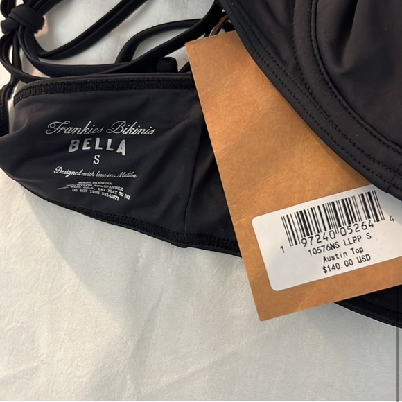 Frankie's Bikinis x Bella Hadid Austin Underwire Bikini Top + Full Moon FULL SET - Picture 9 of 11